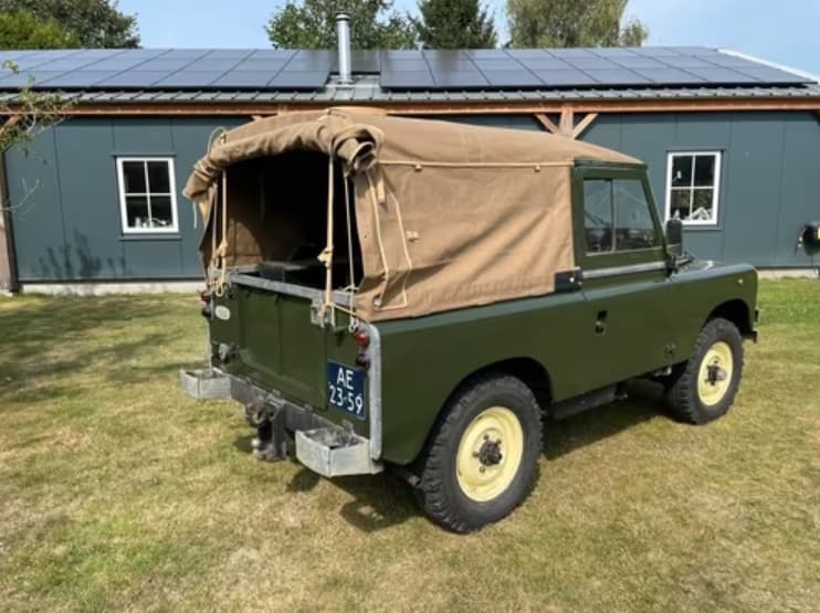 Land Rover series 88 softtop / cabriokap